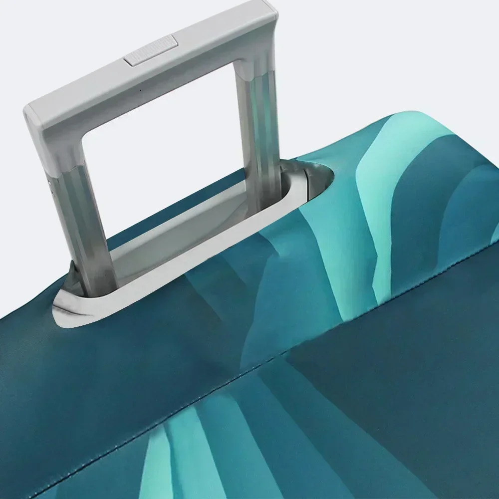 Outdoor holiday travel bag set suitable for 18-32 inch elastic fabric cover travel accessories luggage protection cover 250214