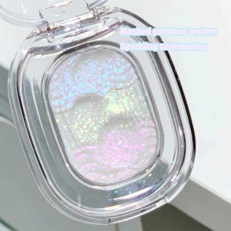 Chameleon Glitter Eyeshadow Highlighter Mashed potato High Gloss Shiny Crystal Brightening Bronzer Highlight Makeup WaterproofXJ250217