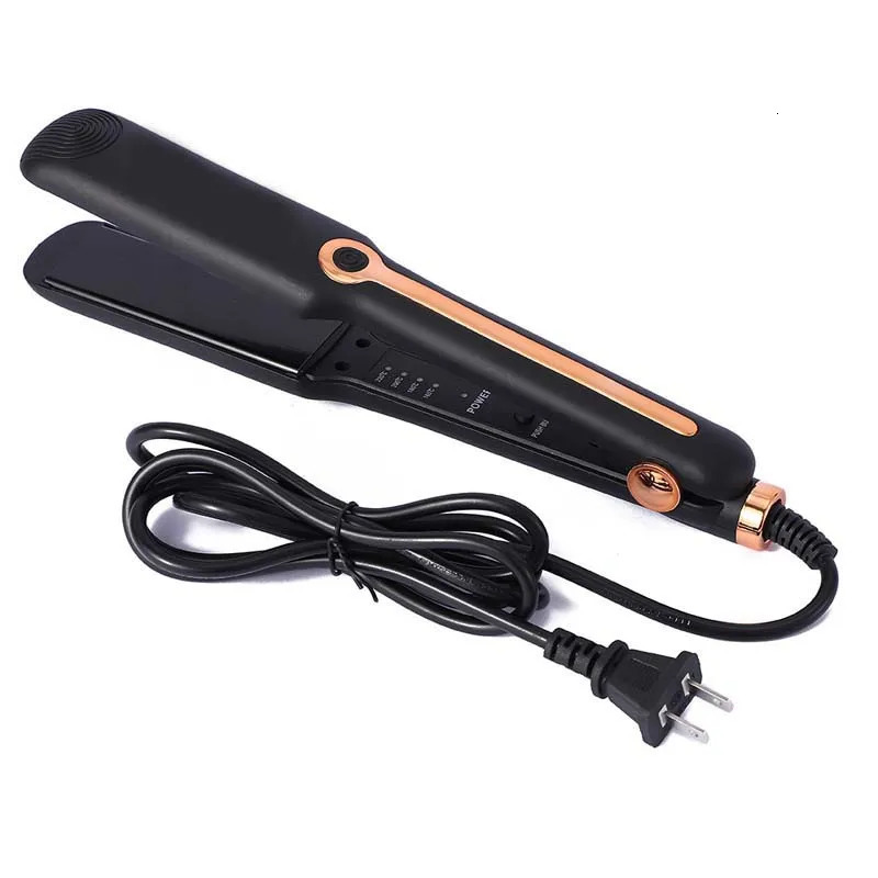 Hair Straightener Professional Ceramic Flat Iron Negative Ion Wide Plate Temperature Adjustable Straightening Iron 250214