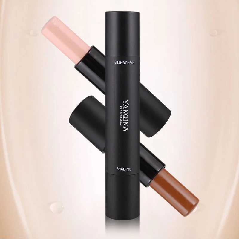 Facial Contour concealer Makeup Stick Lasting Smooth Matte Facial Highlights Shadow Correct Contour Pen CosmeticsW250217