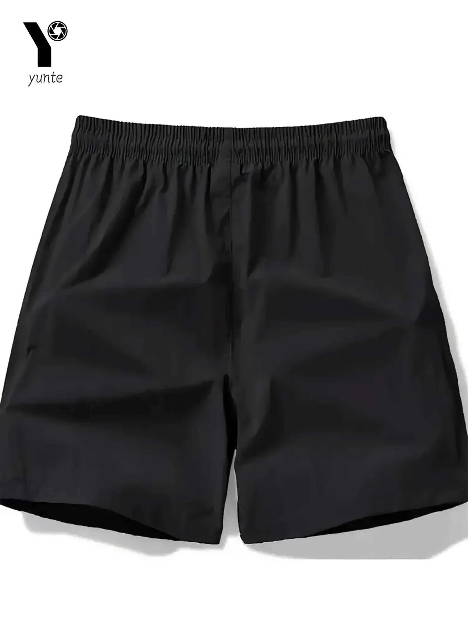 Mens Quick Drying Sports Shorts 3-Pack Casual Loose Elastic Belt with Drawstring Lightweight Suitable for Running and TrainingT250217