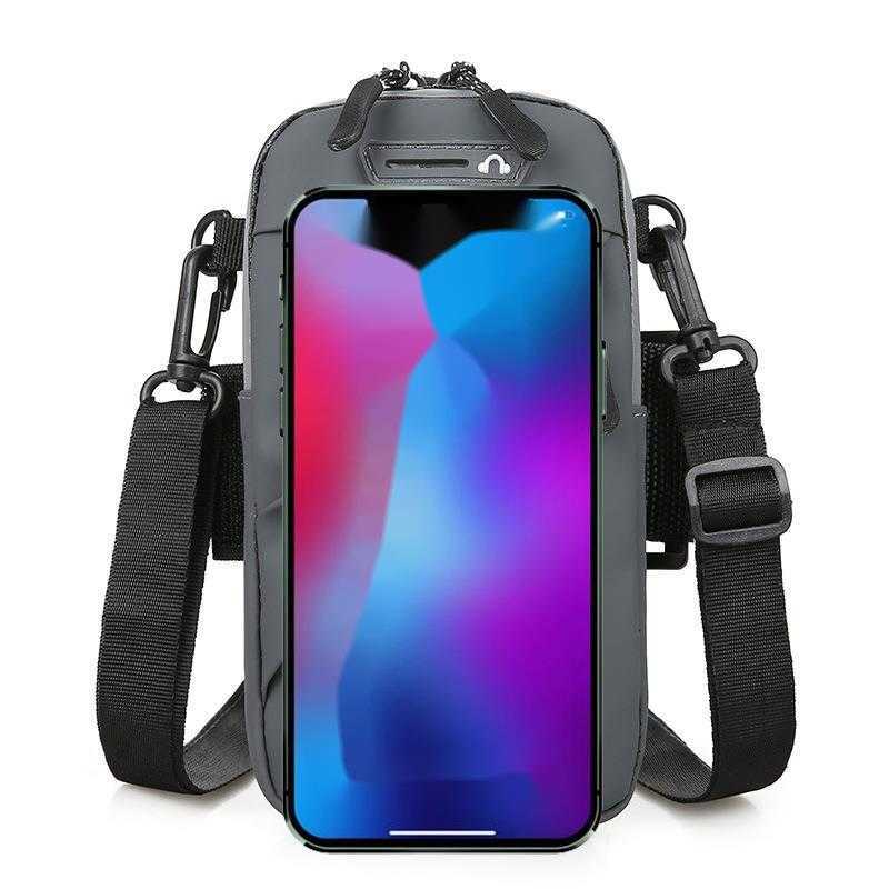 Mobile Arm Bag Crossbody Bag Mens And WoMens Running Sports Mobile Phone Bag Multifunctional Outdoor Running Bag Wrist Bag Arm Bag Day Backpack Travel