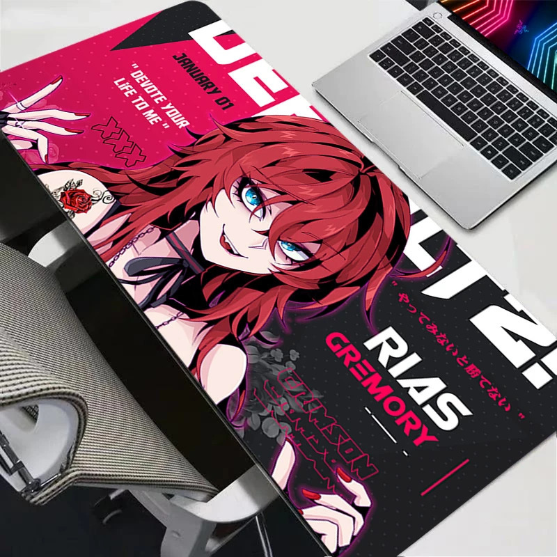 XXL Mouse Pad Computer RIAS Anime Sexy Girl Keyboard Game Machine Soft Office Carpet Desktop 900X400 250213