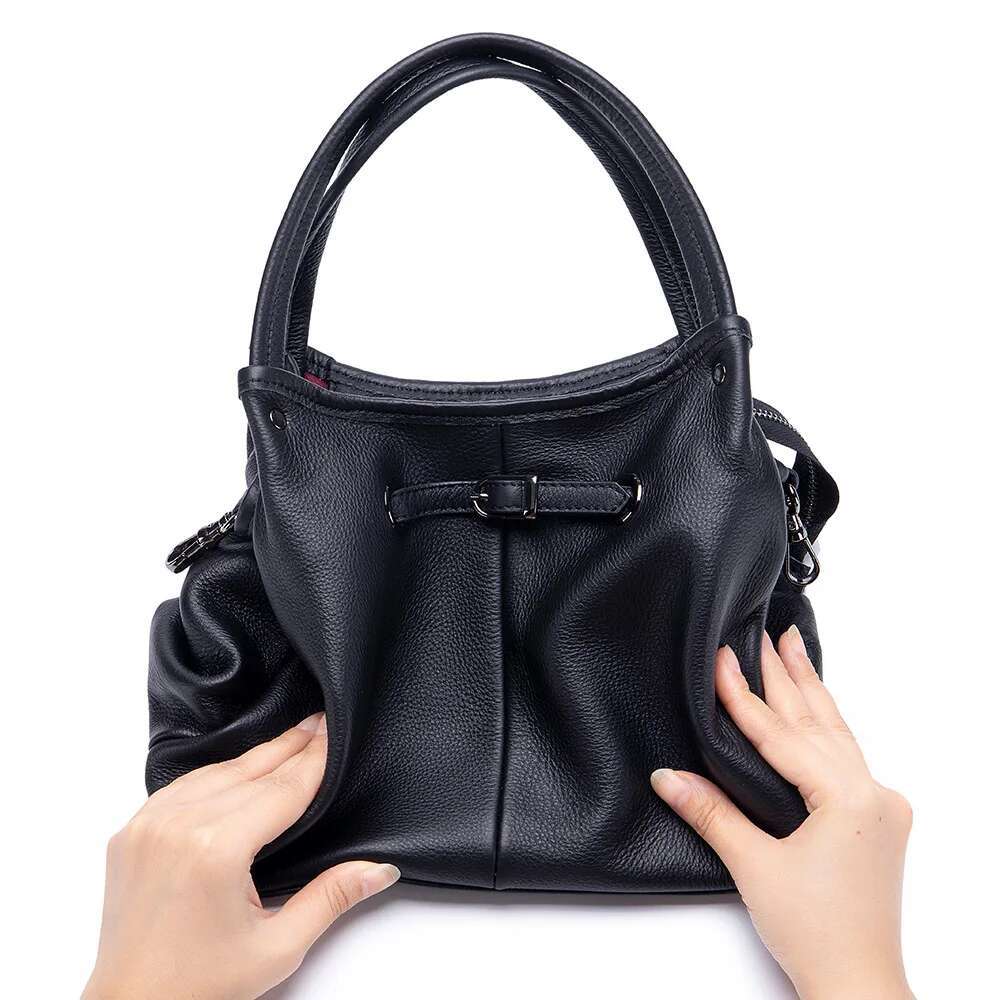 Large Capacity Crossbody Cow Leather Versatile Messenger Bags for Women Handbags Women's Shoulder Bag