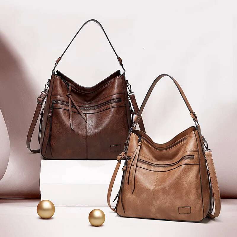 Totes Winter Vintage PU Leather Handbag Tassel Women Fashion Shoulder Bags For Women 2025 Hand Bag Bolso Mujer