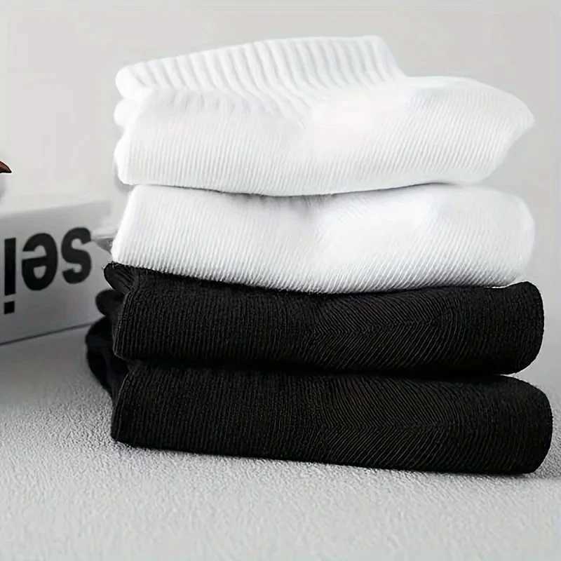 0/40 pairs of mens and womens sportswear absorb spring and autumn solid color variable socks W250217