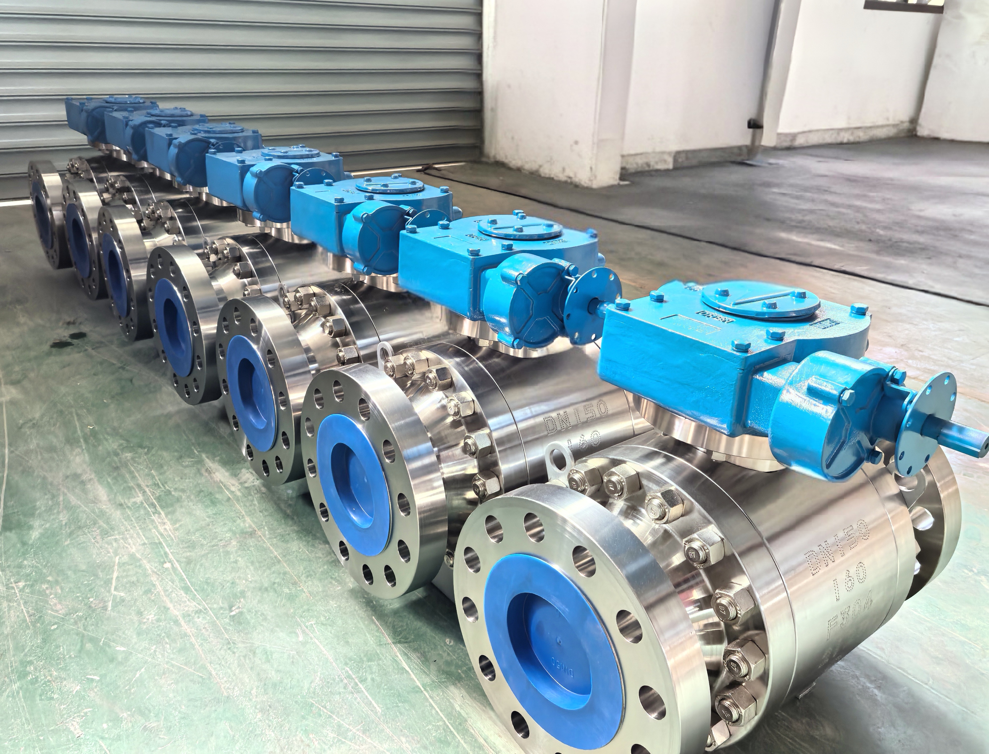 Durable Fixed Type Ball Valves with Precision Design Forged steel fixed ball valve series