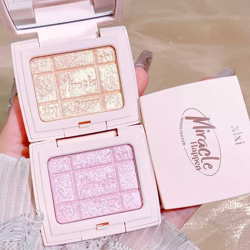Hot 3D Embossed Glitter Palette Eyeshadow Cheek Contour High Gloss Palette Body Highlight Palette Illuminator CosmeticsXJ250217