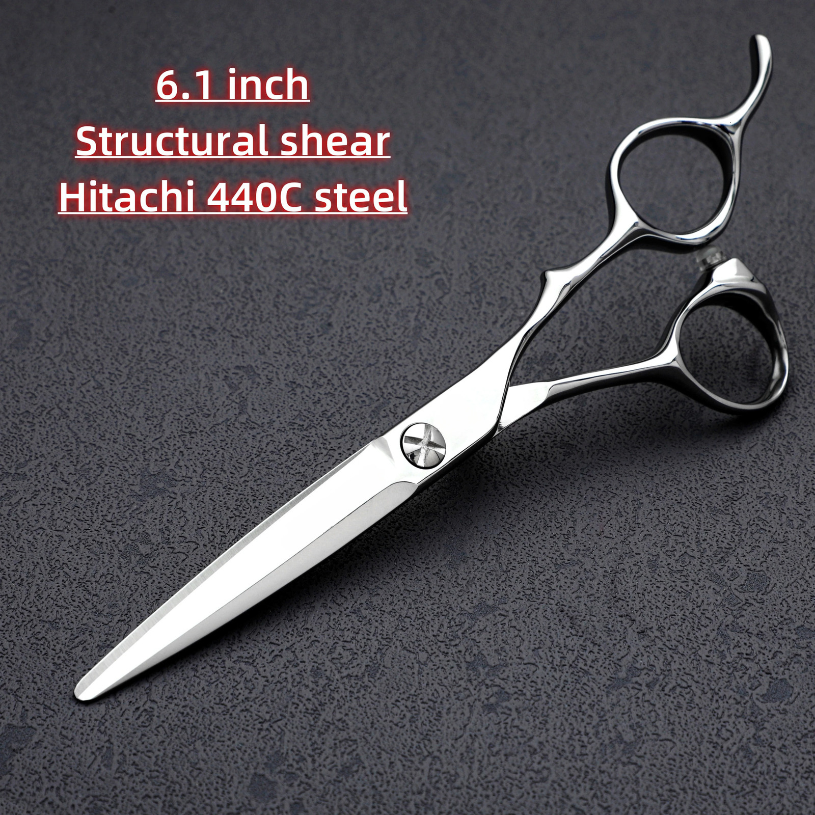 Professional hairdressing scissors Hair cutting machine 440C steel 606568 inches Barbershop hair tools 250108