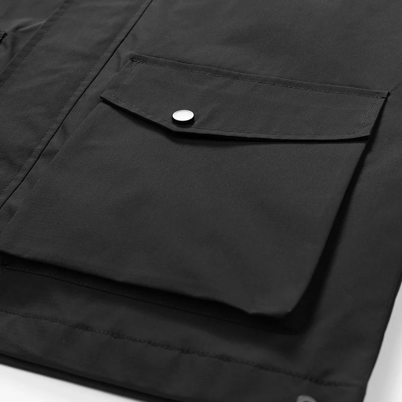 Mens Jacket Waterproof Windbreaker Hooded Trench Coats Oversize 6XL 7XL 8XL Plus Size Black Spring Loose Thin Softshell 250214