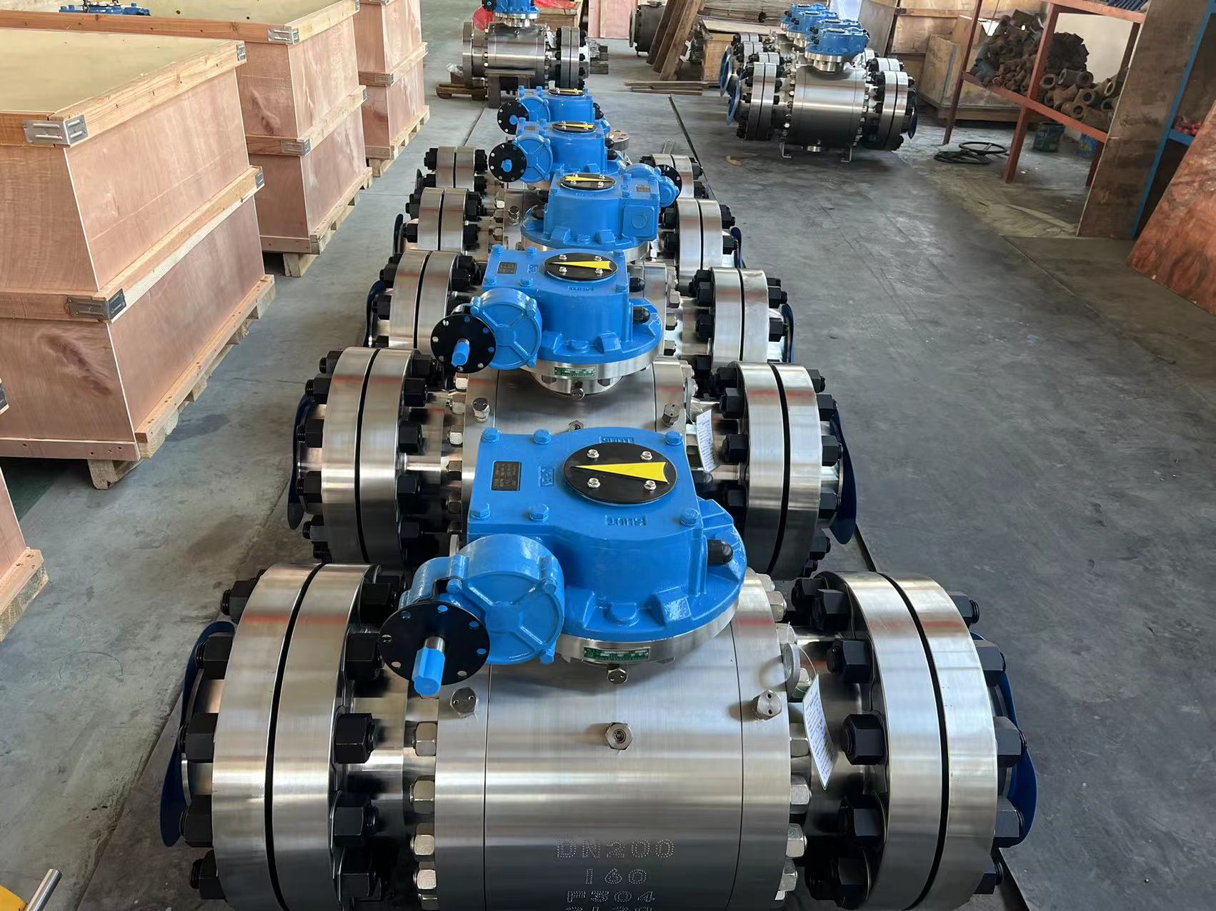 High-Quality Fixed Three-Piece Ball Valve Made of Forged Steel Material