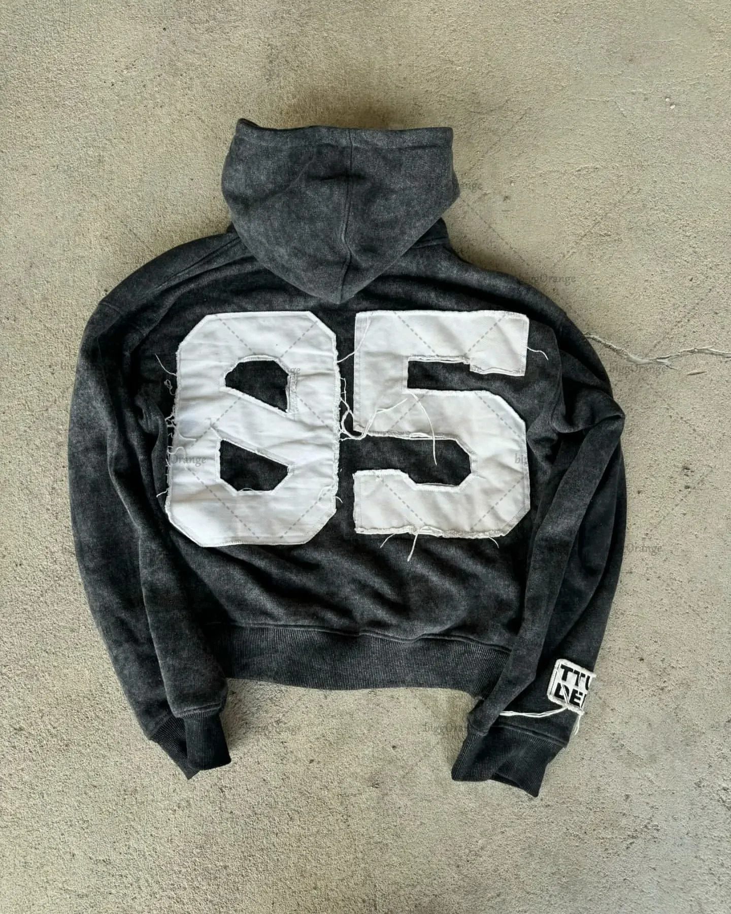 Letter Embroidered Camouflage Distressed Hoodie Women Y2K Streetwear American Casual High Street Fashion Zipper Sweatshirt 250211