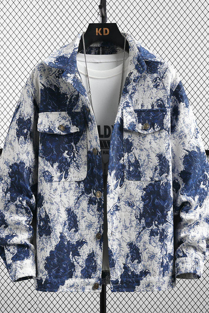 Spring arrival fashion jeans coat male high quality casual denim jacket menautumn mens jacketsplussize M3XL 250210