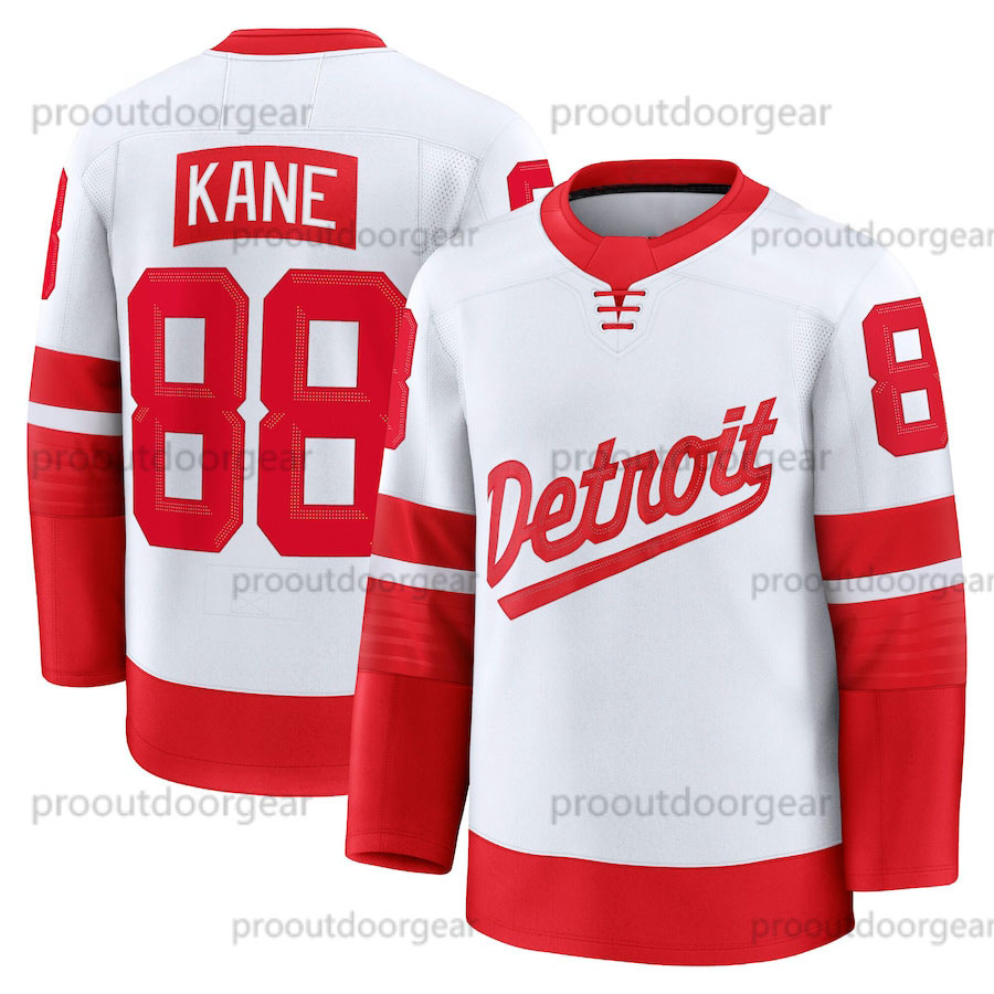 2025 Stadium Series Hockey Jersey Kane Seider Raymond Yzerman Copp Ice Hockey Jerseys Mens Womens Youth