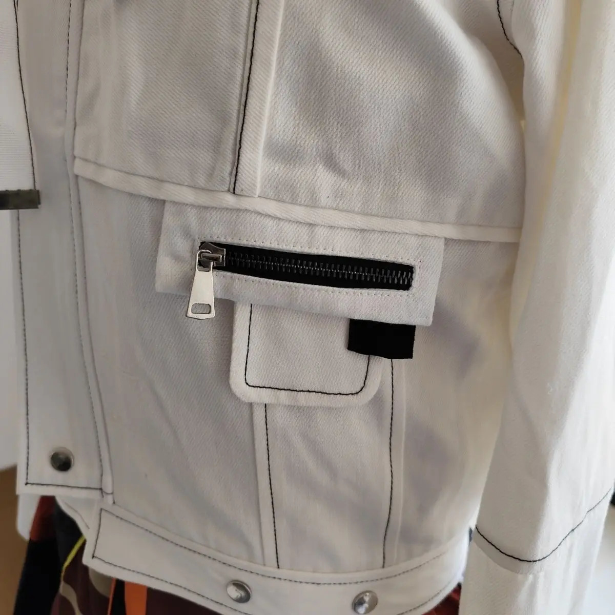 Love and Deepspace Xavier cosplay costume adult unisex denim jacket long sleeved casual top 250212