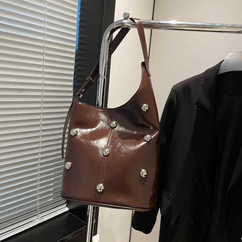 Fashion Solid Indoor Company Shoulder Bag Casual Sewing Thread 2025 Hot Selling Womens Zipper Pu Womens Handbag Y250213