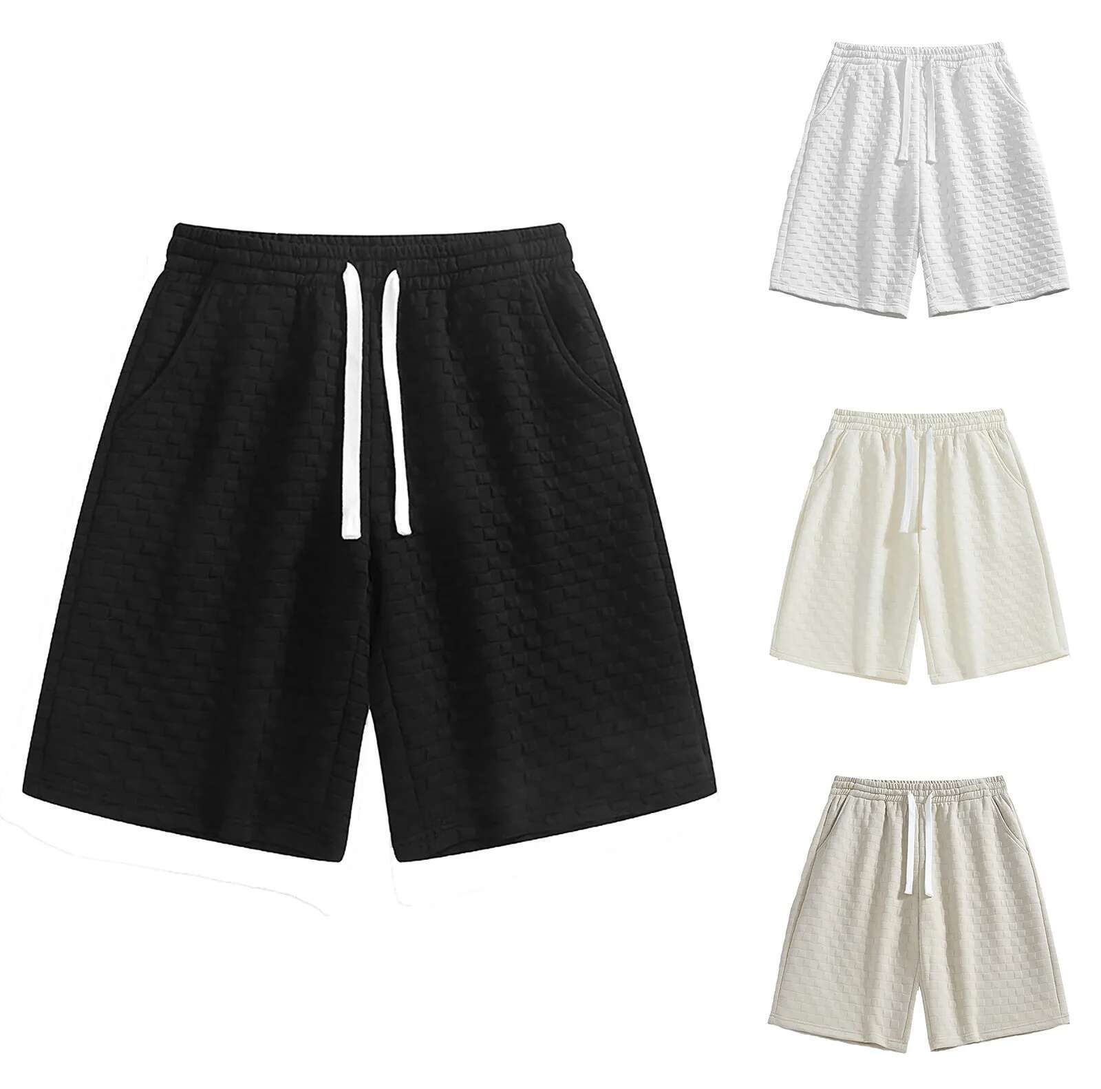 Athletic Men's Designer Shorts Loose And Breathable Straight Leg Quarter Pants Summer New Men's Running Shorts Outdoor Casual Jogging Sports