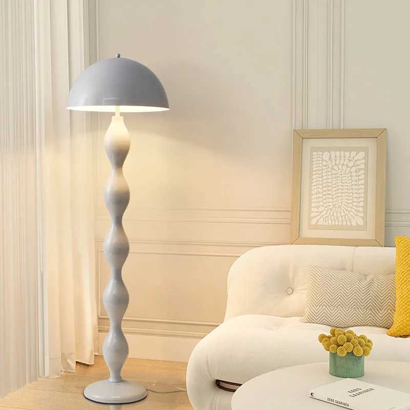 Lamps Vintage Mushroom E27 Led Floor Lamps for Living Room Sofa Side Decorative Standing Lamp Decor Ornament Bedroom Bedside Lights S25217