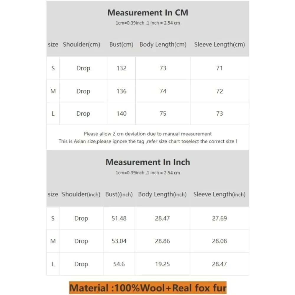 2024 Autumn Winter New Fox Fur Collar Jacket Female Woolen Small Double-sided Cashmere Coat Women