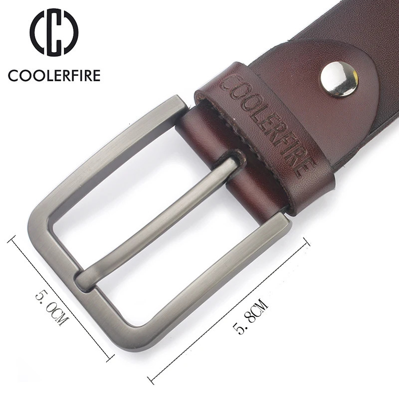 Mens Belt Genuine Leather Belt For Men Belts Men High Quality Fashion Wide Belts 250213