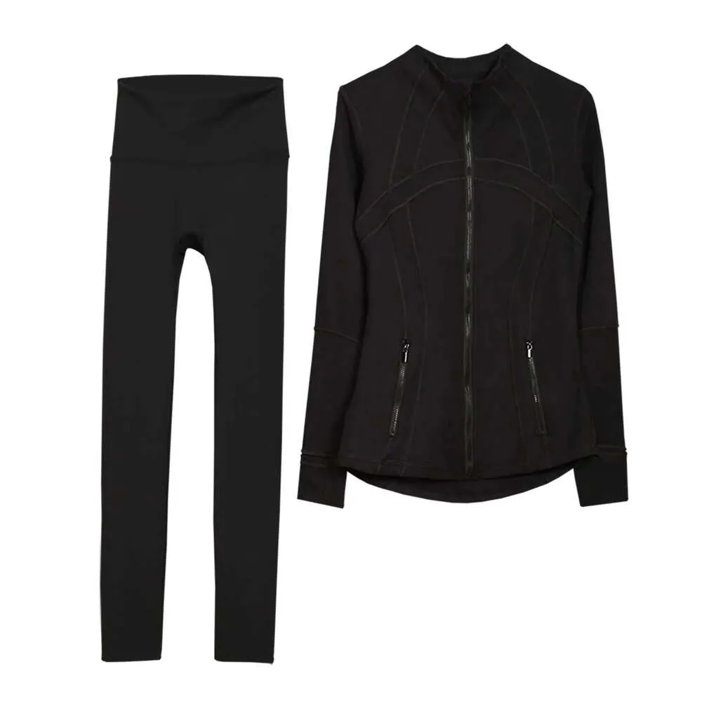 Women's Tracksuits Workout set Women Yoga Sets jackets shorts leggings Fitness sets High Waist Sports Jackets Zip Up Coat Elastic Sportswear Girl Gym Suits