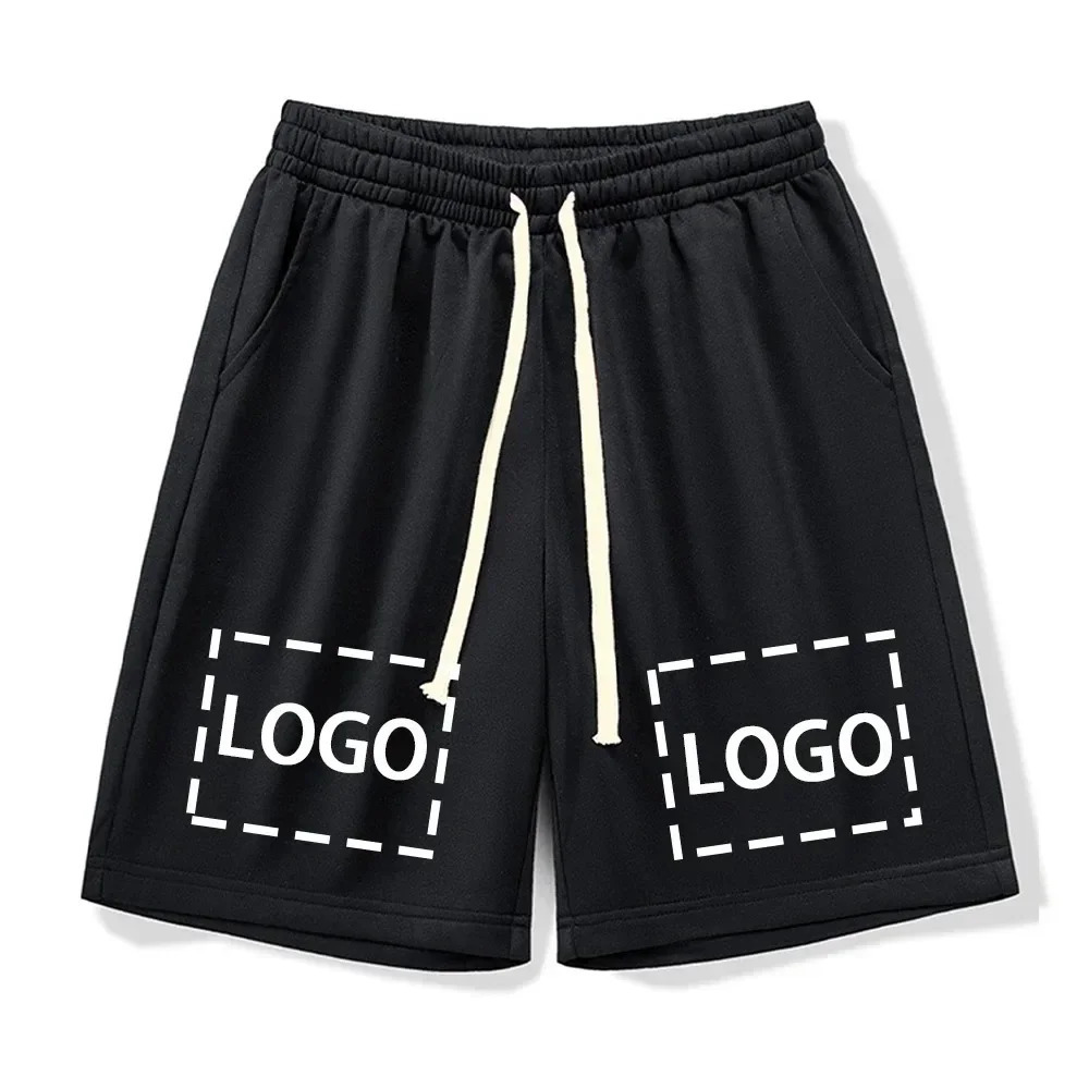 Customized Tshirt Shorts Your Print Causal Loose Men Pant Custom Y2K Streetwear Own n Beach Short 250214