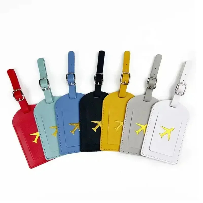 Embossed leather business luggage tags luggage address tags luggage tags luggage tags 250214