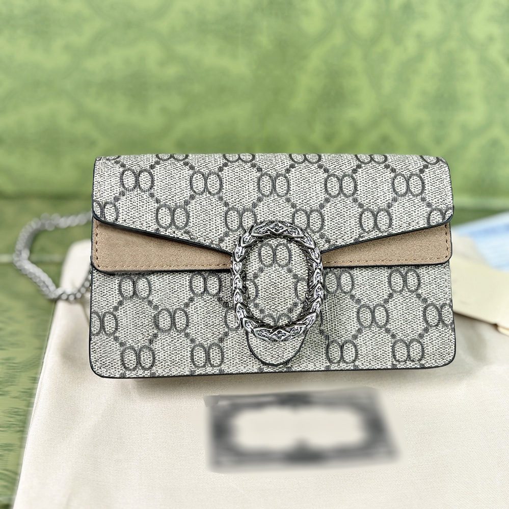Classic Chain 2025 Plaid wer Brand destiny Wallet Vintage Ladies Brown Leather Handbag designer shoulder bag Fashion Bags 56945