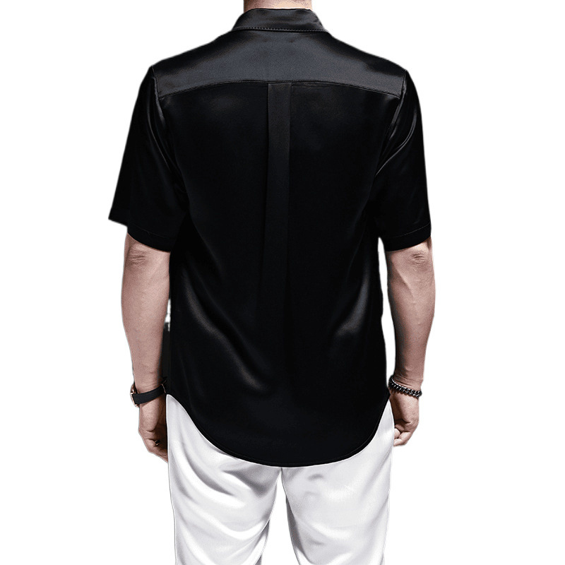 V217Sophisticated Men's Business-Commute Suiting Jacket Minimalist Design