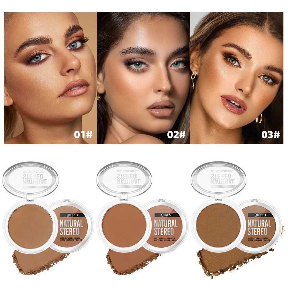 QIBEST Cream Contour Palette Dark Bronzing Powder Charlotte Makeup For Face Highlighter Bronzer Long-Lasting Concealer CosmeticsXJ250217