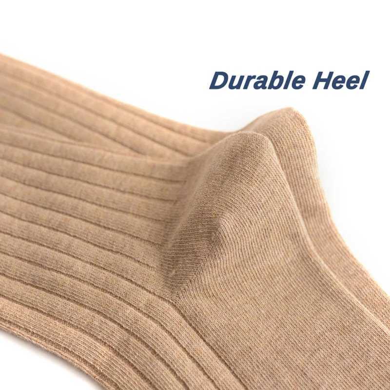 LKWDer brand pairing plus size mens socks cotton long business socks winter solid color mens socks W250217