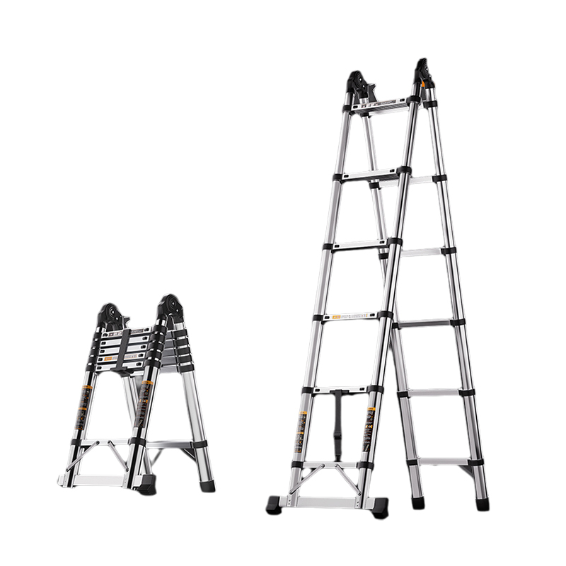 Arashi Durable Foldable Aluminum Step Ladder - Safe & Sturdy Home Use