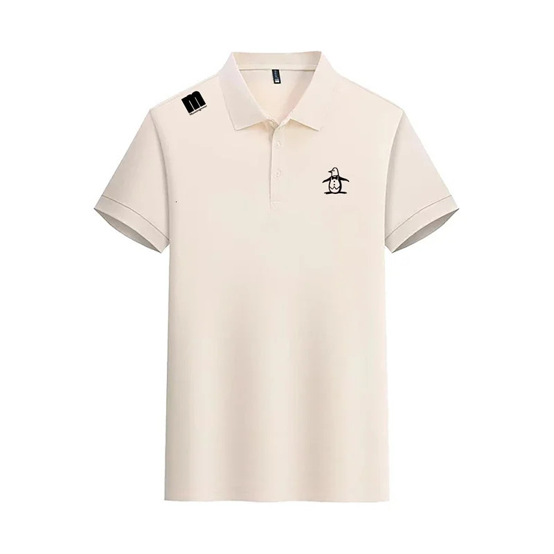 Munsing Wear Mens Polo Shirt Summer Fashion Cute Casual Short Sleeve Men and Women Golf High Quality Clothing 250115