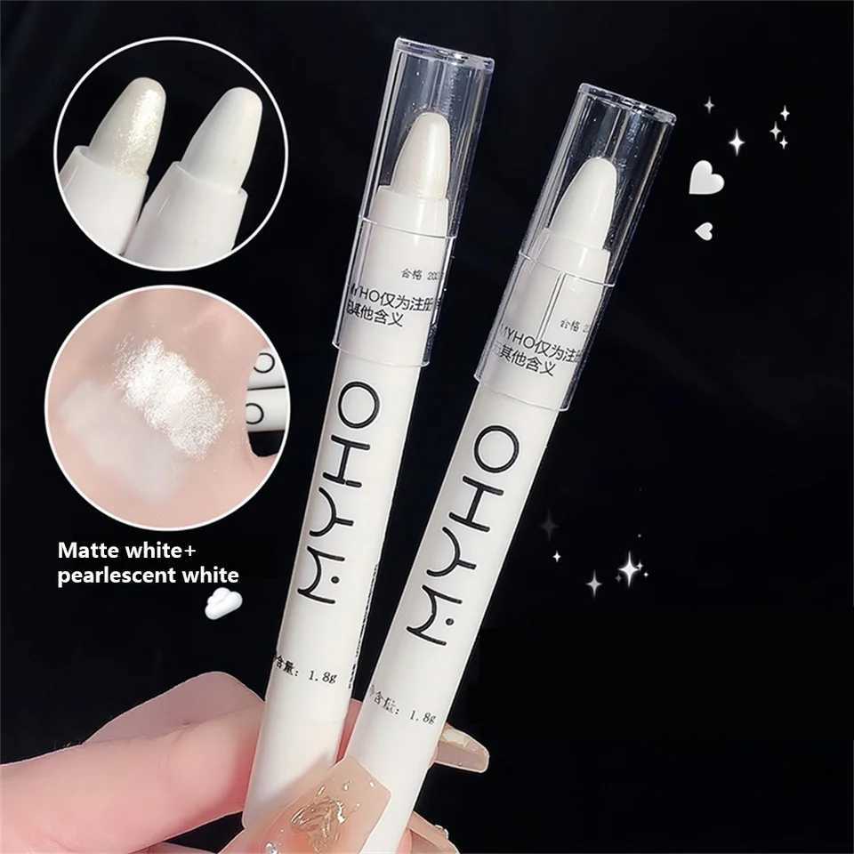 High-gloss Pen Eyeliner Pencil Lying Silkworm Highlighter Pen Eyes Corner Brightening Pearl Glitter Eyeshadow Stick Eye MakeupXJ250217