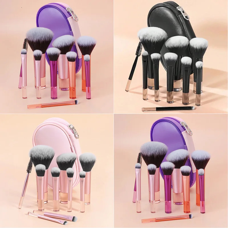Wholesale Real Technique Travel Fantasy Mini Brush Kit Makeup Brushes For Eyeshadow Highlight Contour Concealer Mini Sized 250207