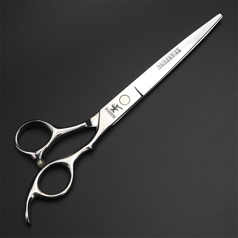 7 inch regular hair scissors Japan 440C steel barber cutting 250108