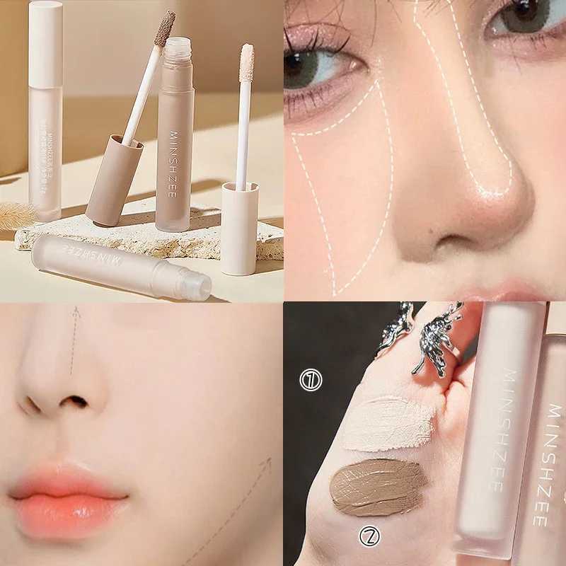 Highlighting Bronzer Stick Face Brightening Liquid Concealer Pen Long Lasting Corrector Nose Shadow Contouring CosmeticsW250217