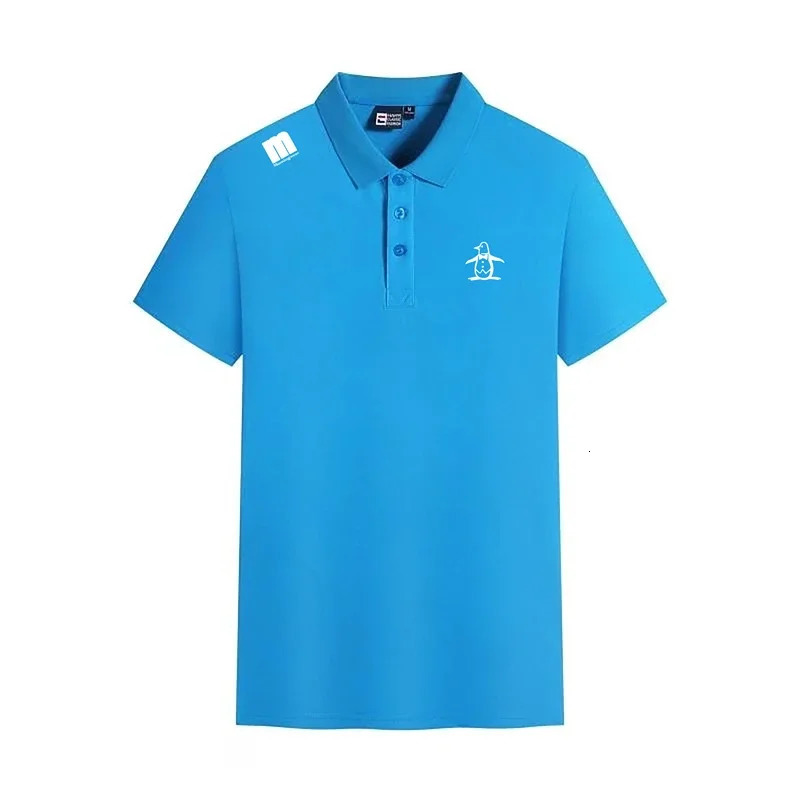Munsing Wear Mens Polo Shirt Summer Fashion Cute Casual Short Sleeve Men and Women Golf High Quality Clothing 250115