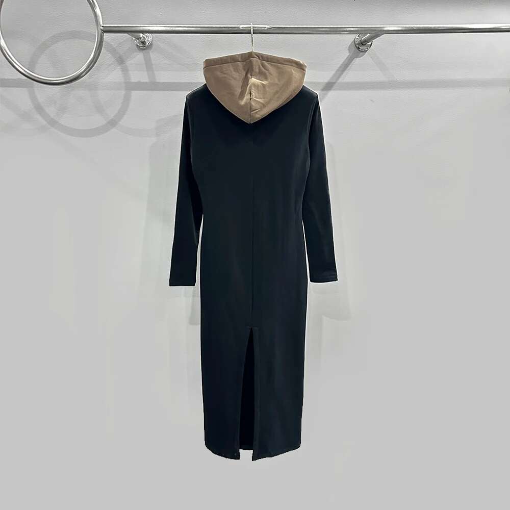 Owen Seak Cotton Gothic High Street Clothing Spring Black Women Coats Sweater