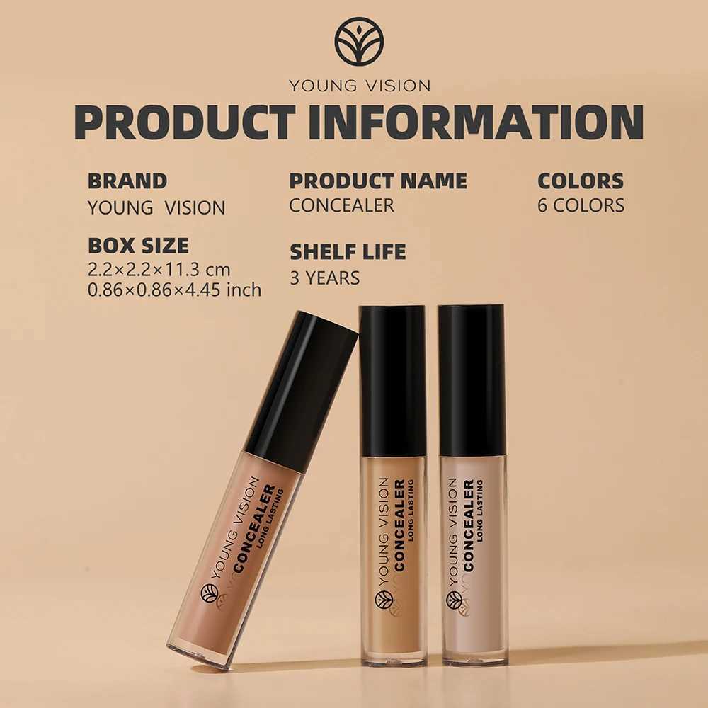 VISION 6 Color Liquid Concealer Natural long-lasting texture delicate embellish skin blemishes without fading contourXJ250217