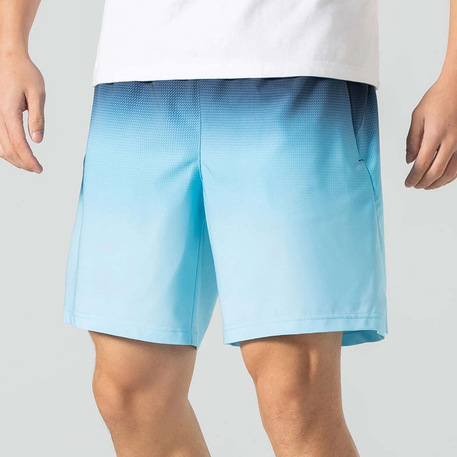 Men's Summer New Ultra-thin Men's Designer Shorts Long Pants Quick Drying Breathable Sports Shorts Fashionable Outdoor Surfing Beach Casual 