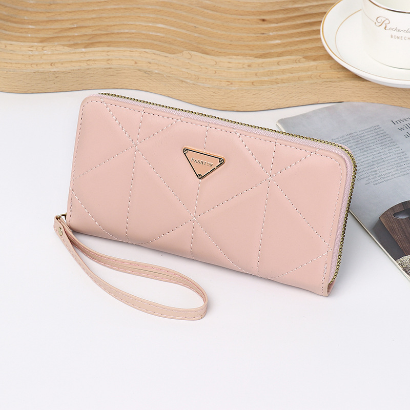 New Korean version ins long style large capacity zipper women's wallet fashionable and high-end handbag #swissmilitary