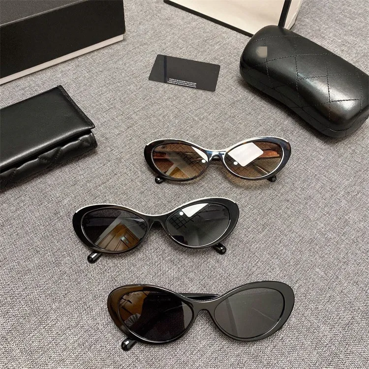Designer sunglasses female 5416 vintage oval sunglasses Ins letter series sunglasses high-quality