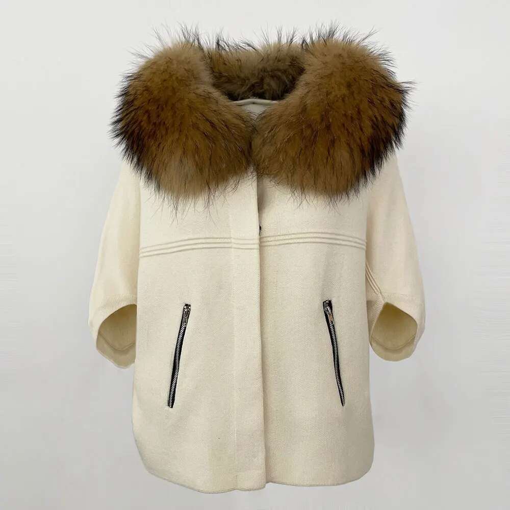 Clothes for Women Autumn 2024 European Fashion Knitted Sweater Real Coat Natural Fox Fur Jacket Spring Cardigan Outerwear