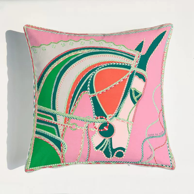 Designer Pink Seat Cushion Soft and Comfortable Tatami Floor Seat Cushion Home Bedroom Sofa Chair Decoration Throw 4545cm S25929