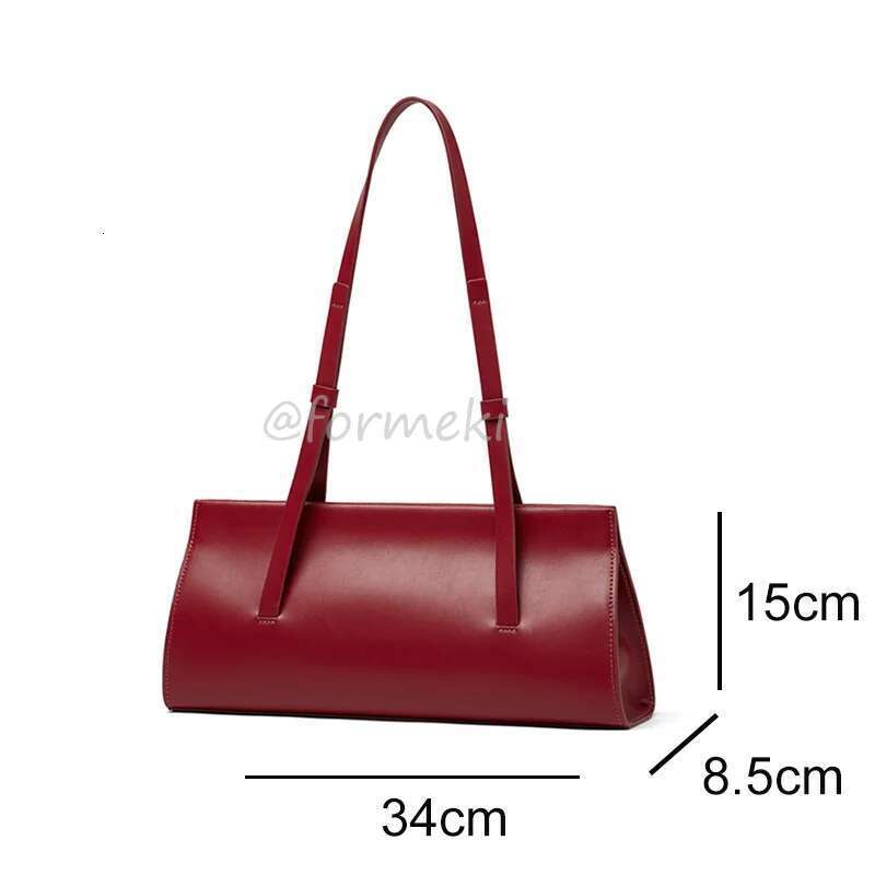 Formeki 8 Colors Real For Women Shoulder Underarm Bag Split Leather Red Ladies Soft Handbag 2025 Design