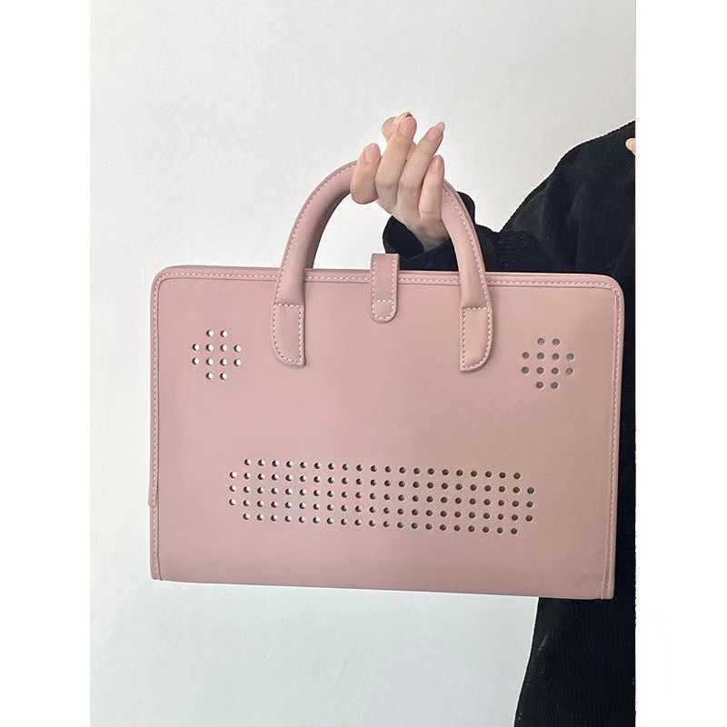 Designer bag Protective case computer bag laptop handbag pink girls computer unisex style Y250217