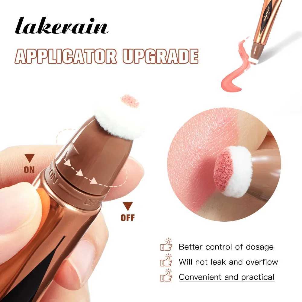 Multifunctional Makeup Pen Liquid B Bronzer Contouring Highlighter Lescent Fine Flash Sponge Tip Beauty Cosmetics StickW250217
