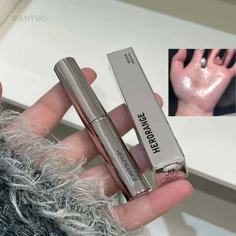 Pink glass eye shadow stick fluorescent pen waterproof flash fluorescent pen fluorescent eye shadow makeupW250217