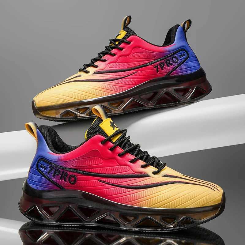 New Tide Unisex Running Sport Sneakers Colorf Mens Jogging Shoes Cfortable Wen Fitness Athlete Shoes Z250411
